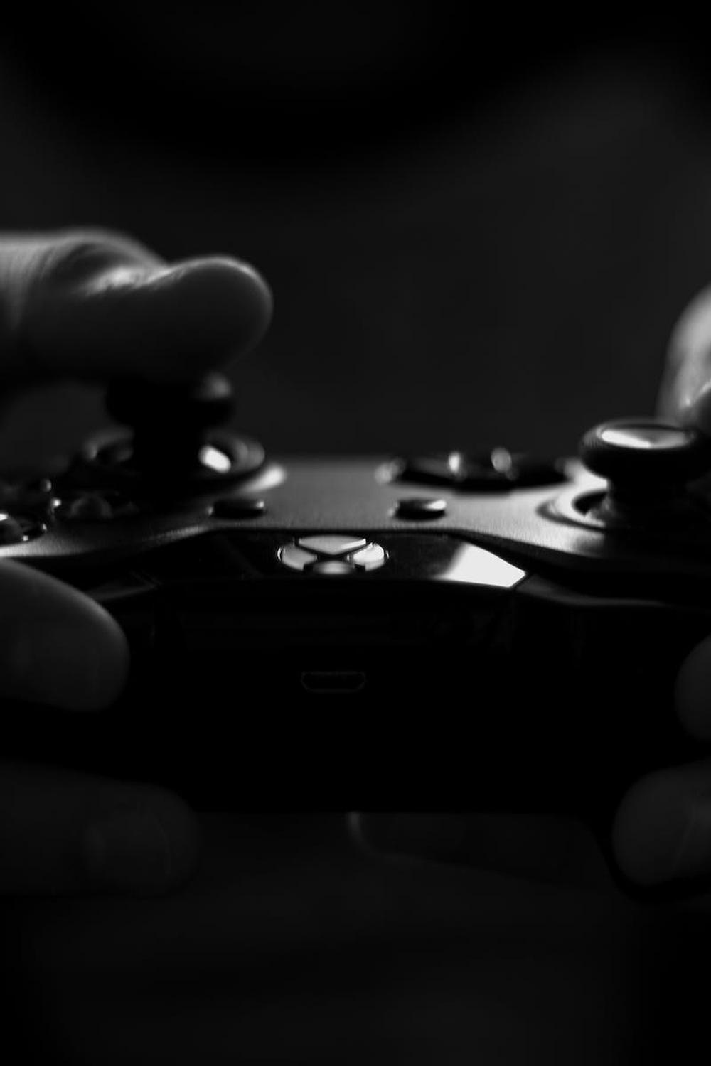 black_gaming_console